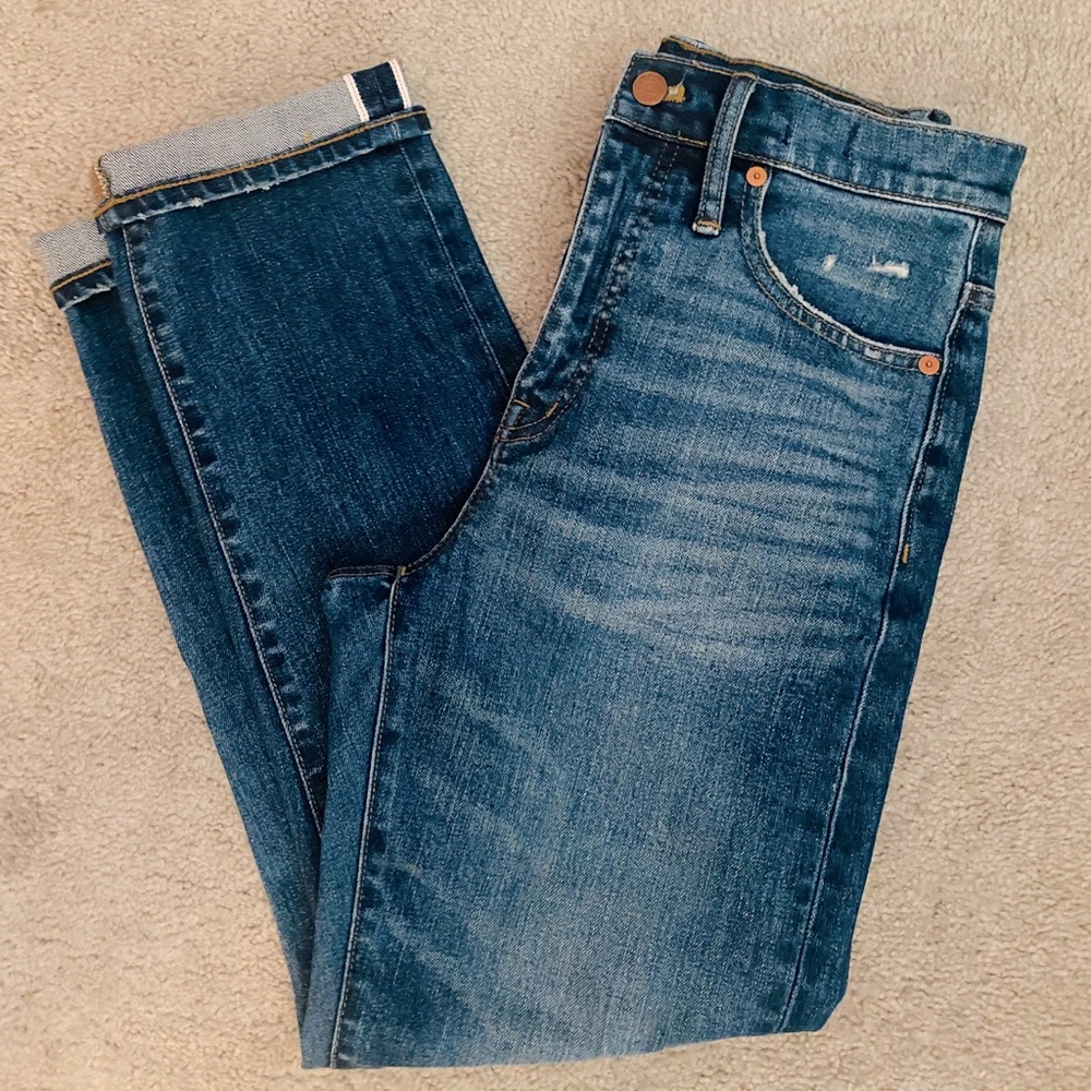 Madewell Classic Straight Jean Dark Wash